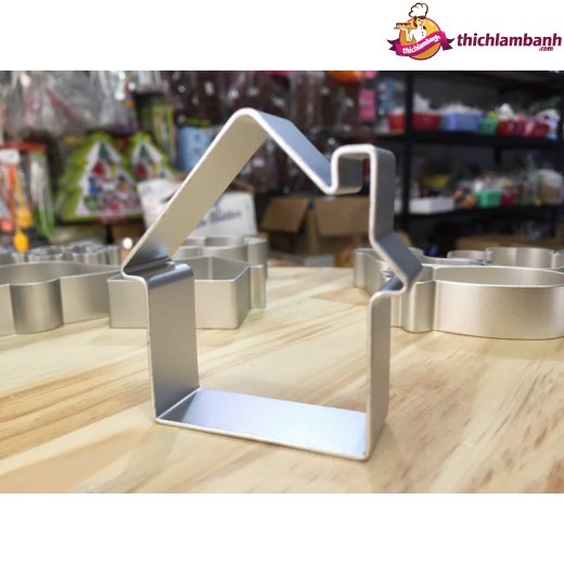Hình ngôi nhà - Khuôn nhấn bánh quy TQ