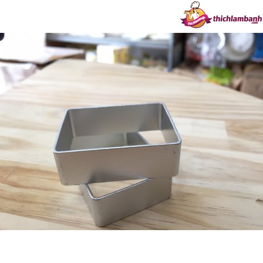 Hình chữ nhật - Khuôn nhấn bánh quy TQ