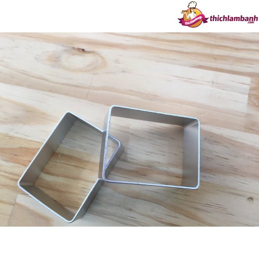 Hình chữ nhật - Khuôn nhấn bánh quy TQ