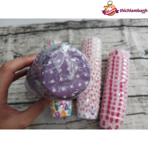 Giấy lót cupcake 12 bông 350 cái