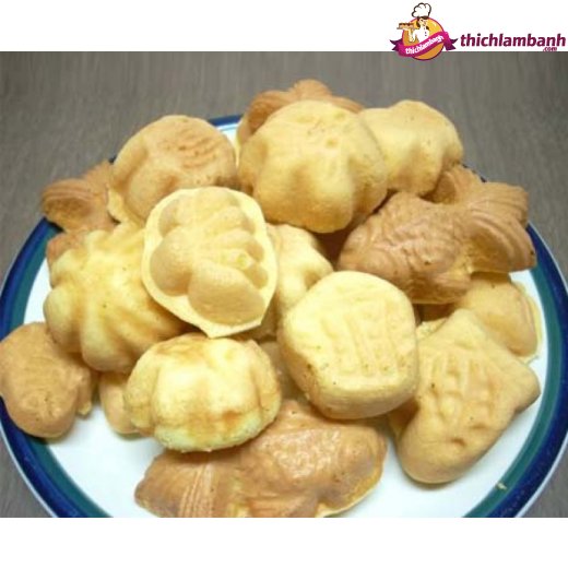 Khuôn làm bánh bông lan, bánh thuẫn chống dính Huỳnh Anh - 12 bông