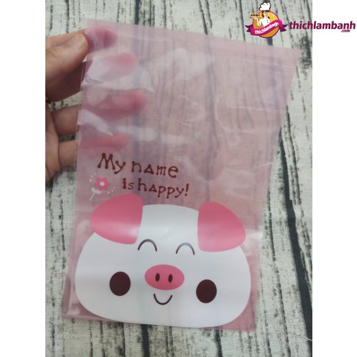Túi cột mẫu heo hồng 50 túi