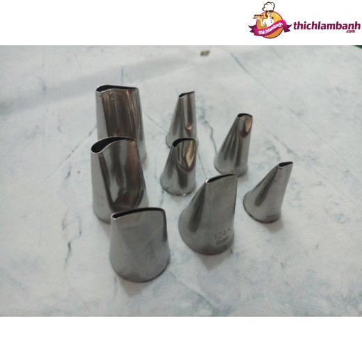 Bộ 8 đuôi bắt hoa kem Hàn Quốc