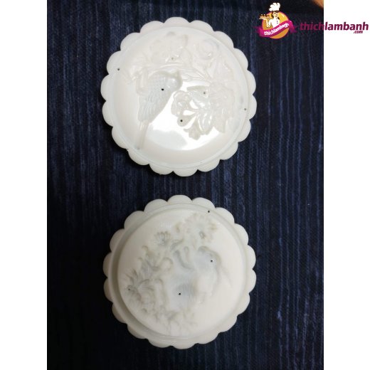 Khuôn lò xo 125g 4 mặt thỏ lá sen
