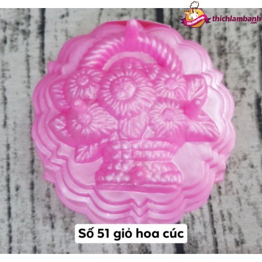 Khuôn rau câu trung thu Ngọc Lan các loại