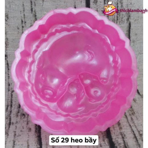 Khuôn rau câu trung thu Ngọc Lan các loại