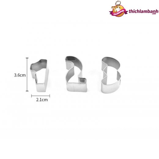 Bộ nhấn số bằng inox 9 số