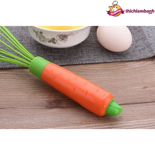 Phới lồng đánh trứng hình cà rốt