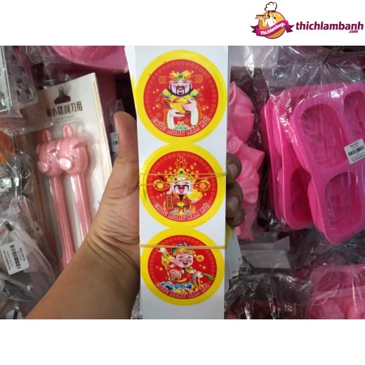 Tem chúc mừng năm mới tròn - 10 tờ