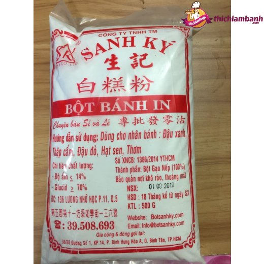 Bột bánh in