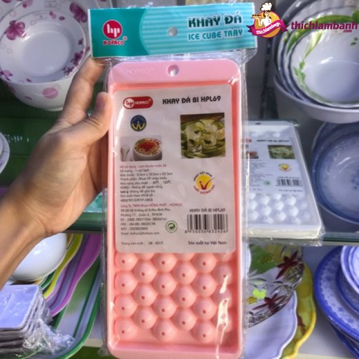 Khay Đá nhựa Bi 63 Viên - HPL 69
