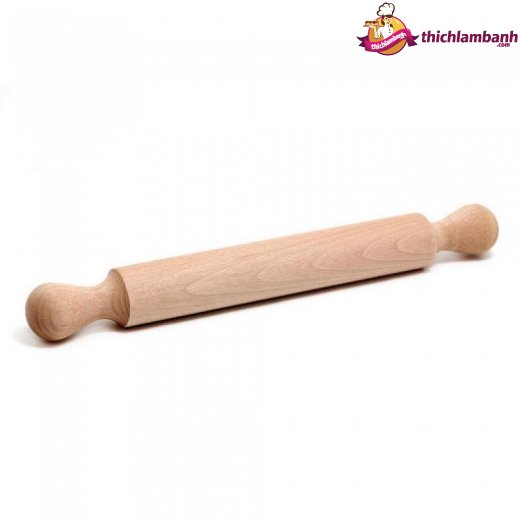 Cán bột gỗ tay 35cm Vy Quân