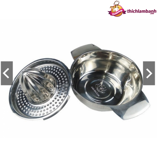 Dụng cụ vắt cam inox