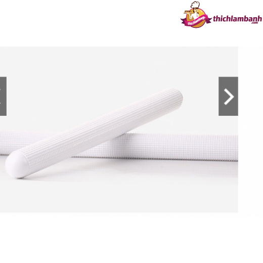Cán bột nhựa gai 37 cm