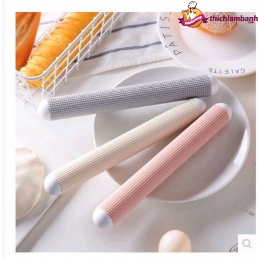 Cán bột nhựa gai 27 cm
