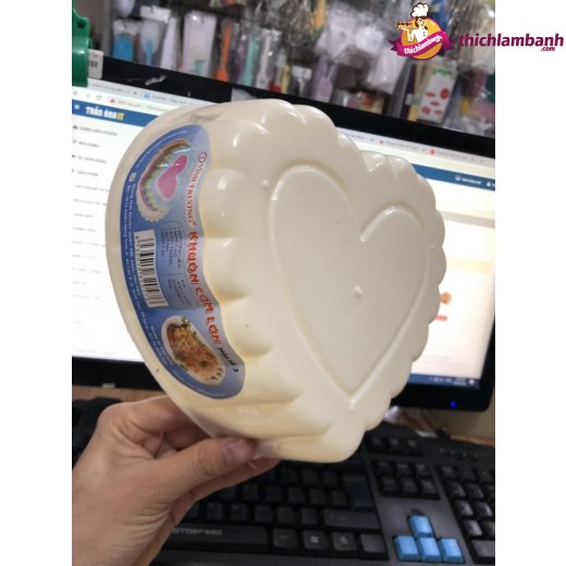 KHUÔN CƠM XÔI THẠCH RAU CÂU HÌNH TIM VĨNH TRƯỜNG