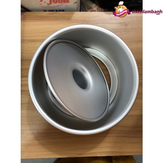 Khuôn chiffon đáy rời 8 INC CAO 10cm