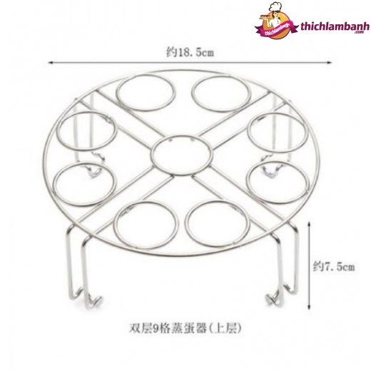 Rack giữ trứng inox
