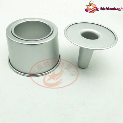 Khuôn chiffon đáy rời 14 cao 10cm