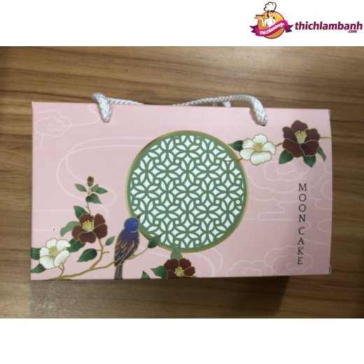 Hộp giấy trung thu 2 bánh có dây (> 200gr)