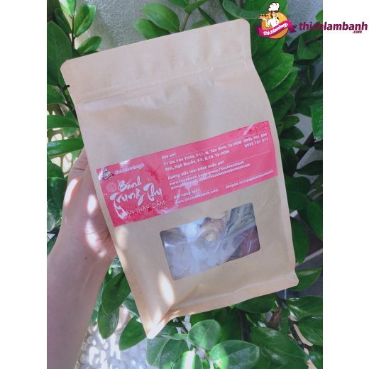 Combo Nhân thập cẩm bánh Trung Thu không trứng muối - làm được10 bánh có trọng lượng tối đa 125g