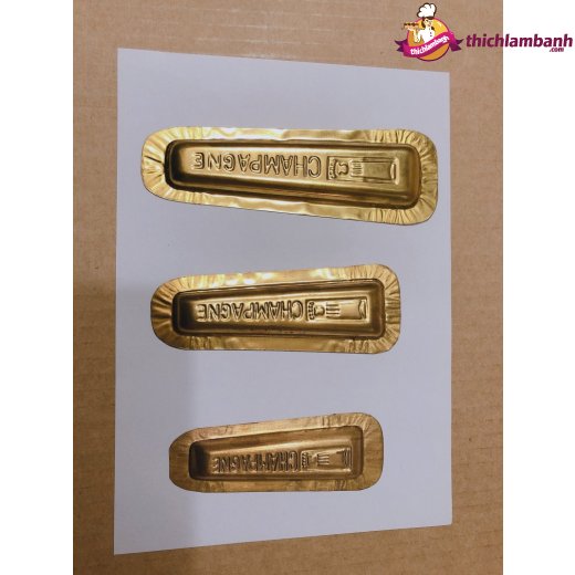 Khuôn bánh Champagne thau tốt nhiều kích thước