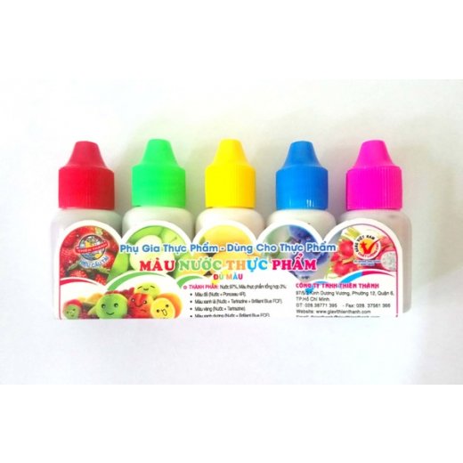 Màu nước đủ màu Thiên Thanh 10ml