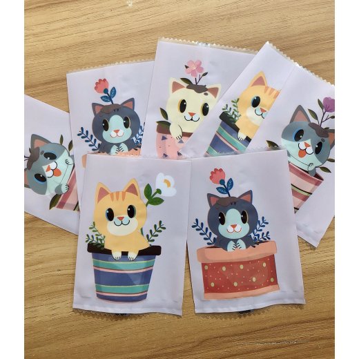 Túi ép bánh dứa  7x10cm