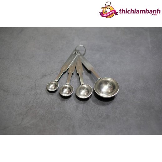 Bộ đo lường 4 muỗng inox tsp/ml