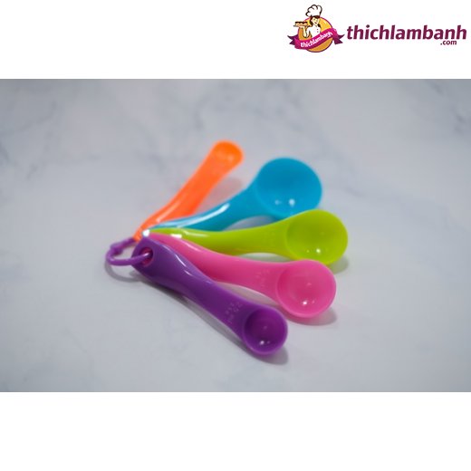 Muỗng đo lường 5 muỗng g/ml sắc màu