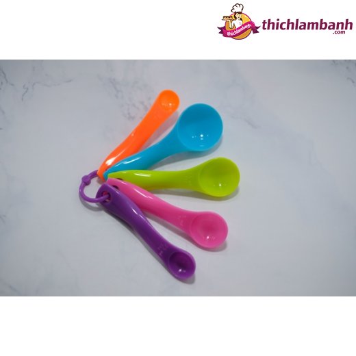 Muỗng đo lường 5 muỗng g/ml sắc màu