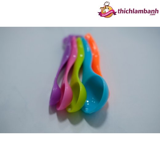 Muỗng đo lường 5 muỗng g/ml sắc màu