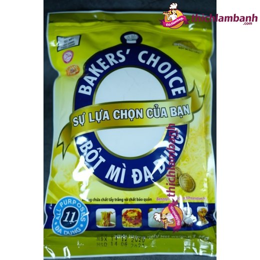 Bột mì đa dụng baker choice số 11 loại 1kg