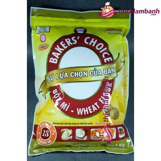 Bột làm bánh mì baker choice số 13 loại 1kg