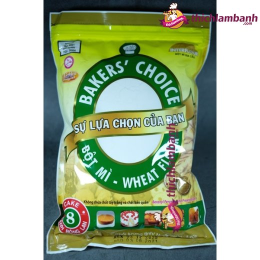 Bột mì bánh bông lan baker choice số 8 loại 1kg