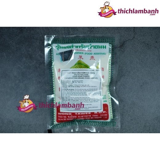 Bột thạch rau câu cá vàng Thái Lan 25g