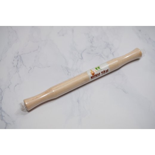 Cán bột gỗ nhỏ tay eo 29 cm