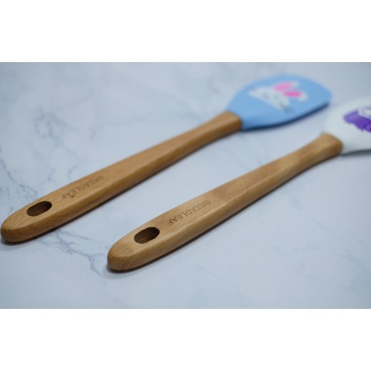 Cây vét silicon cán gỗ Breadleaf