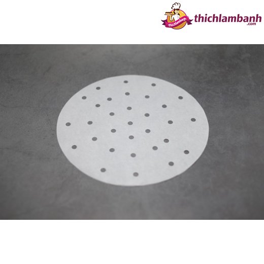Giấy nến tròn đục lỗ 23cm - 100 tờ