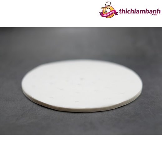 Giấy nến tròn đục lỗ 23cm - 100 tờ