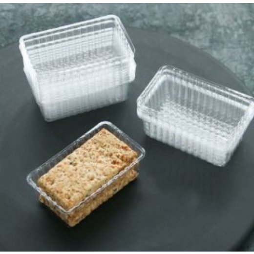 Khay nhựa đựng bánh dứa 100 cái