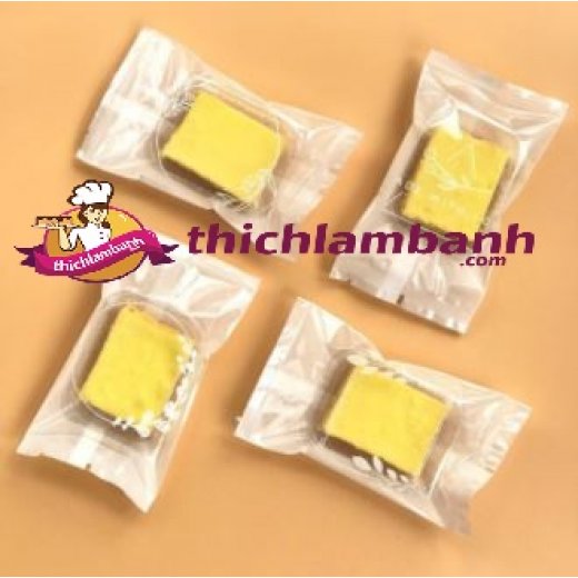 Set 50 túi ép bánh dứa họa tiết hồng