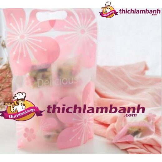 Túi zip Hoa Đào