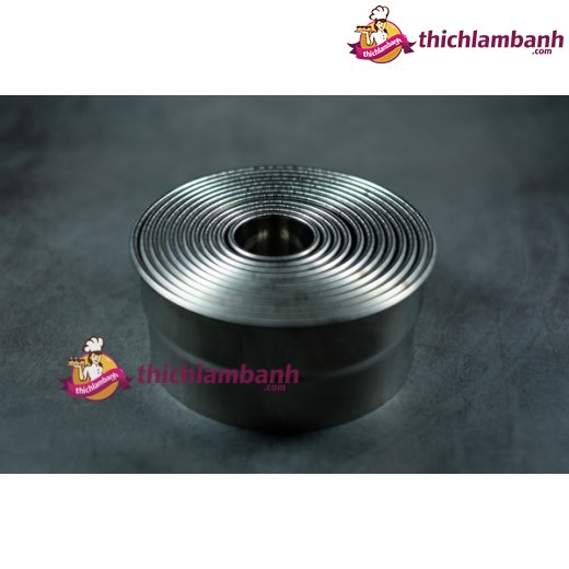 Bộ nhấn inox 12 tròn đủ cỡ