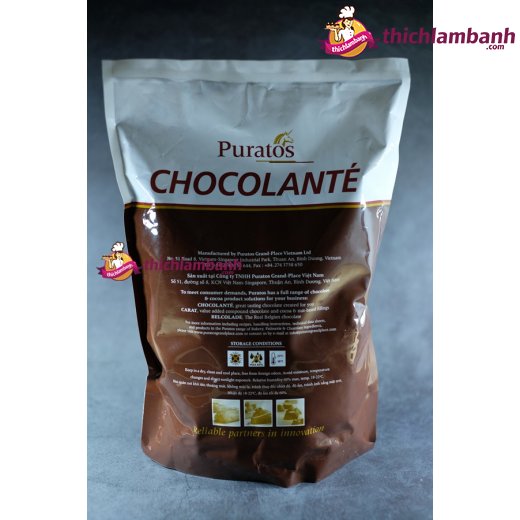Bột chocola nguyên chất Không đường Grand Place  (Bột Socola Puratos)