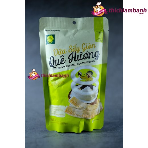 Dừa sấy giòn vàng 28gr