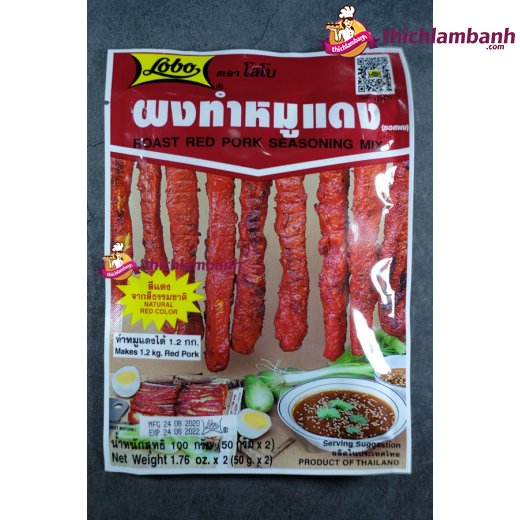 Gia vị làm xá xíu Thái Lan Lobo