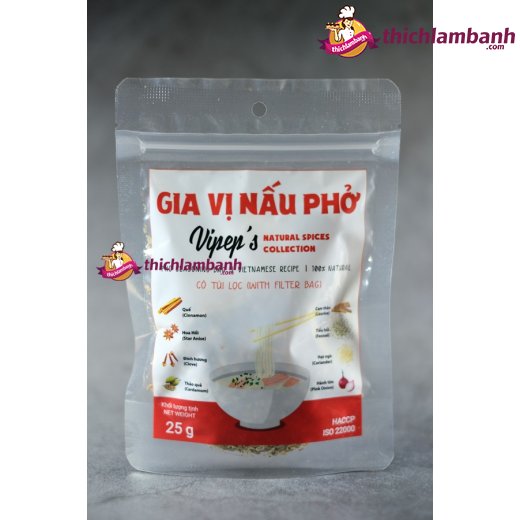 Gia Vị Nấu Phở Vipep Gói 25g
