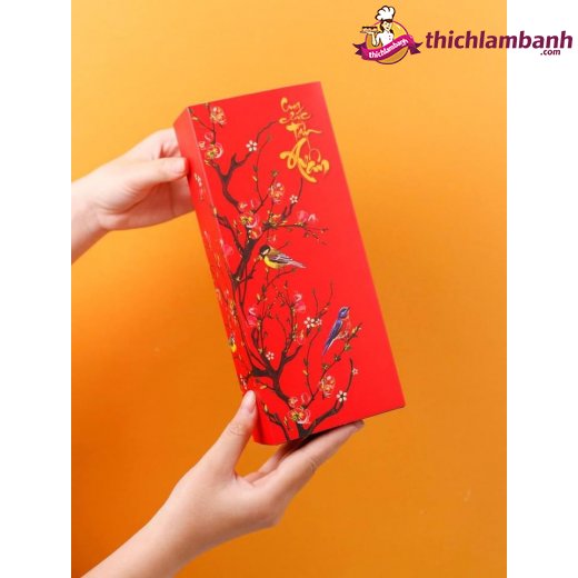 Hộp giấy Hoa Xuân