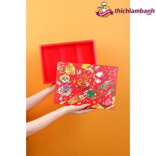 Hộp giấy Tết Việt